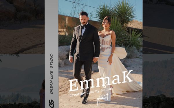 Emma K婚礼电影感LUTs预设包 5款.cube文件 柔和肤色温暖高光 专业视频后期调色滤镜