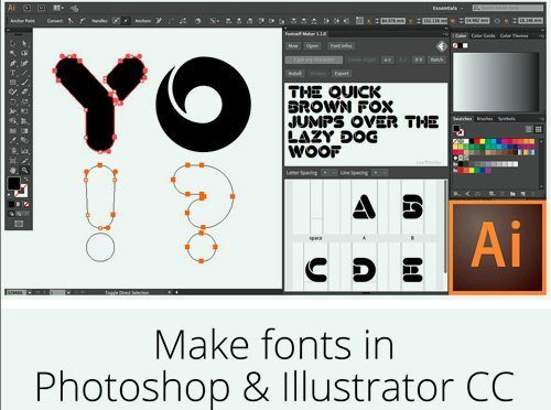 Fontself:在Illustrator 761404中制作字体