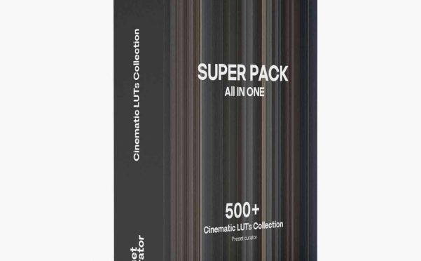 Super Pack电影胶片感LUT预设合集｜550款风格化高级调色LUT .cube文件 婚礼MV纪录片达芬奇PR/FCPX/剪映