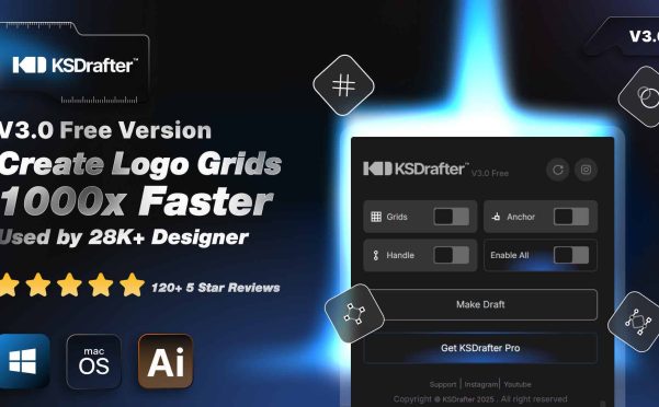 KSDrafter v2/v3 Adobe Illustrator 插件 [Win/Mac]