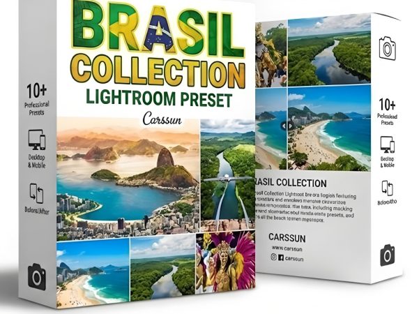 Carssun Brasil热带风情Lightroom预设 温暖色彩电影感色调 旅拍人像生活摄影调色