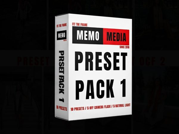 MEMO MEDIA Lightroom预设包10款基础调色包 含闪光灯与自然光风格 快速照片编辑