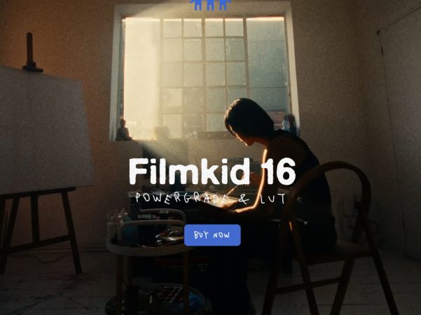 Filmkid 16复古胶片模拟PowerGrade与LUT 达芬奇节点+电影颗粒 16毫米胶片外观