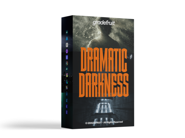 GradeFruit Dramatic Darkness戏剧性黑暗LUT与Lightroom预设 15款.cube/.dng 高对比强烈阴影风格