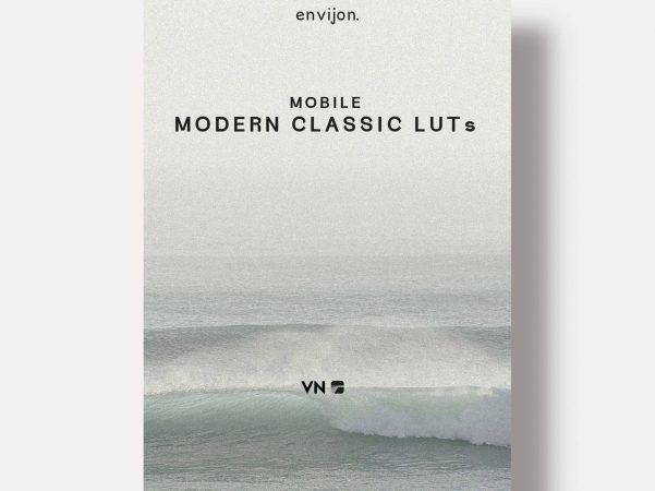 Envijon Modern Classic移动端LUT调色包 11款粉彩永恒色调 带强度滑块 支持手机视频剪辑 Modern Classic Mobile LUTs