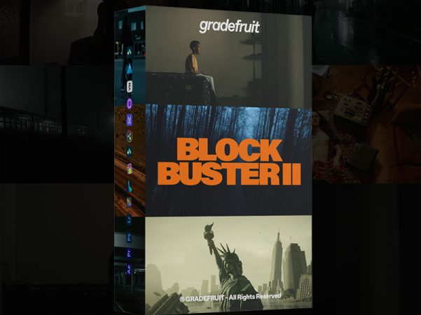 电影大片感LUT预设套装16款Blockbuster V2风格 饱和动态色调PR/达芬奇/FCPX/LR通用 GradeFruit - Blockbuster V2 LUTs & LR Presets