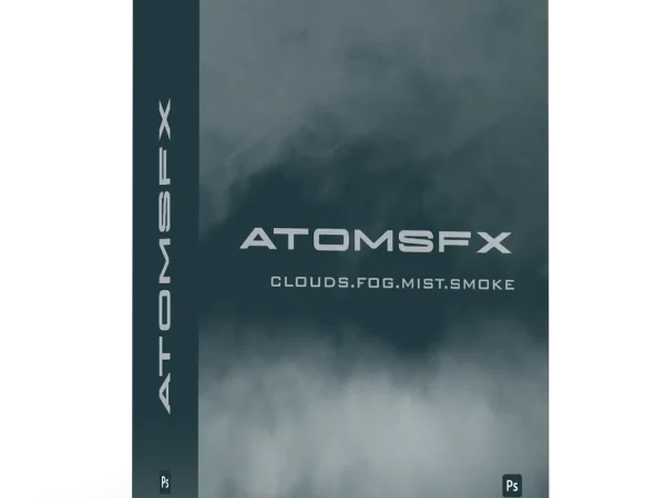 AtomsFx云雾烟雾尘埃素材包 50个JPEG叠加层+PS笔刷 电影感氛围营造后期合成素材 Presetcurator - AtomsFx Cloud Fog Smoke & Dust Overlays + Brushes