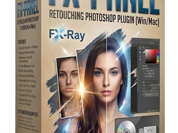 Photoshop扩展插件FX-Panel修图面板摄影后期特效滤镜工具包ZXP文件Win/Mac FX-Ray - FX-Panel - Retouching Photoshop Plugin (Win/Mac)
