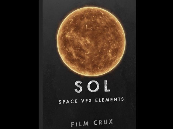 Film Crux - SOL太空VFX特效元素 Vol.1 94组4K行星卫星PNG素材 透明背景拖放构建科幻太空场景 Space VFX Elements Vol. 1