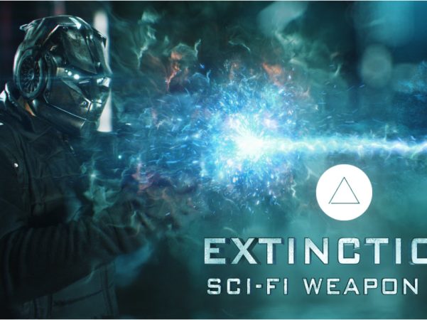 Extinction科幻武器视觉特效资产包 100+款4K/1080p能量电击枪火VFX素材 PR/AE通用 Triune Digital - Extinction: Sci-Fi Weapons VFX Assets