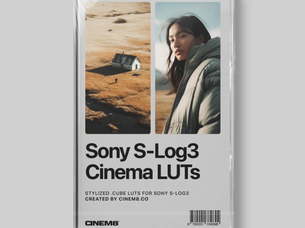 Cinem8 索尼SLog3电影级LUT预设10个.cube文件 FX3/FX30/A7SIII/A7IV/ZV-E1专用视频调色滤镜