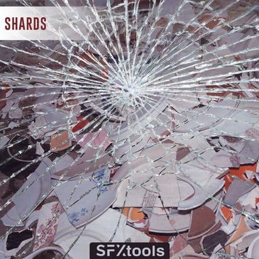 碎片音效库 Shards 96种WAV破碎声音素材 玻璃陶瓷大理石等物体破裂撞击音效 SFX
