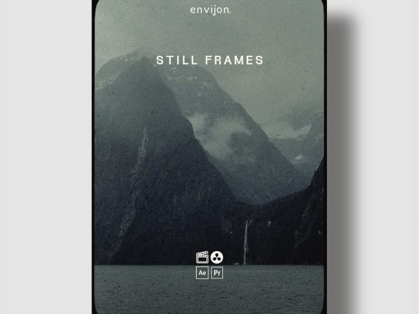 Envijon静态胶片遮罩叠加包 10个4K ProRes边框素材 8mm/16mm电影感PR/FCPX/达芬奇